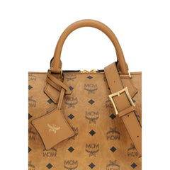 Brown Fabric Handbag