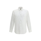 White Linen Dress Shirt