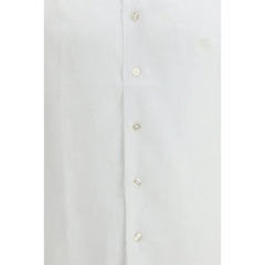 White Linen Dress Shirt