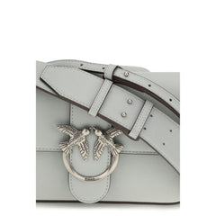 Gray Calf Leather Bos Taurus Shoulder Bag