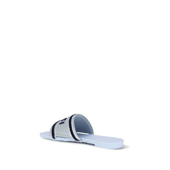 Blue Cotton Sandals
