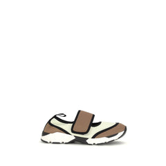 Multicolor Polyamide Athletic Sneakers