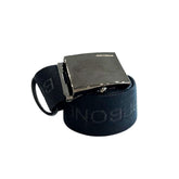 Black Polyester Men's Belt