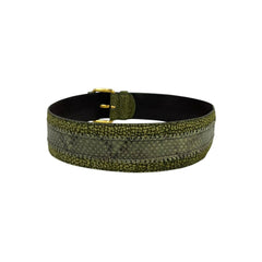 Green Genuine Leather Women Belt