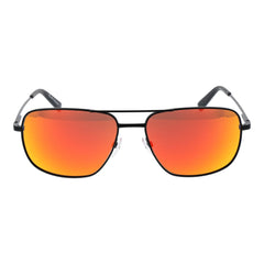 نظارات شمسية من المعدن الأسود