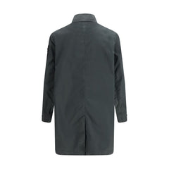 Gray Polyester Coat