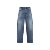 Blue Cotton Jeans Denim