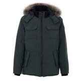 Green Nylon Parka