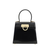 Black Calf Leather Bos Taurus Handbag