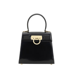 Black Calf Leather Bos Taurus Handbag