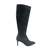Black Genuine Leather Women Boot