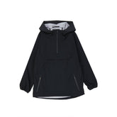 Black Elastane Shell Jacket