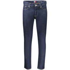 Blue Cotton Men's Slim Tapered Jeans