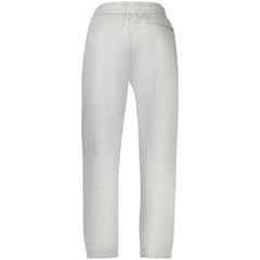 Grigio Cotton Men Sport Trouser