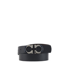 Black Calf Leather Bos Taurus Regular Belt