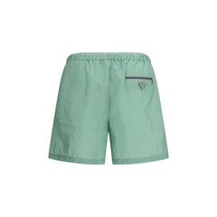 Bicolor Recycled Polyamide Shorts