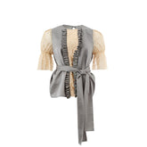 Multicolor Textile Top Sleepwear