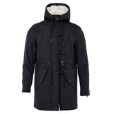 Blue Nylon Parka