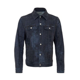 Gray Cotton Denim Jacket