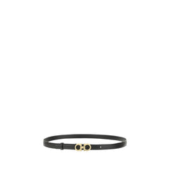 Brown Calf Leather Bos Taurus Thin Belt