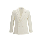 White Cotton Blazer