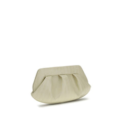 White Polyethylene Clutch Bag