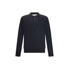 Black Fleece Wool Dress Shirt