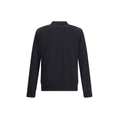 Black Fleece Wool Dress Shirt