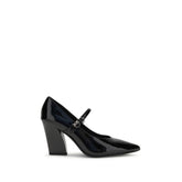 Black Calf Leather Bos Taurus High Heel Pumps