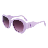 Purple Injected Sunglasses