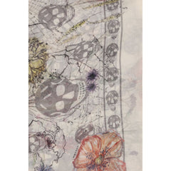 وشاح حريري بيج