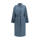 Blue Cotton Coat