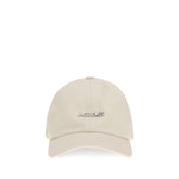 Beige Cotton Cap (Baseball Hat)