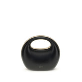 Black Calf Leather Bos Taurus Handbag