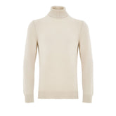 Beige Wool Turtleneck