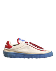 DG Multicolor Leather Low Top Sneakers Shoes