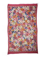 Multicolor Floral Print Shawl Stole 200cm x 120cm Scarf