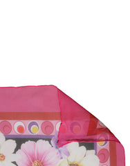 Multicolor Floral Print Shawl Stole 200cm x 120cm Scarf