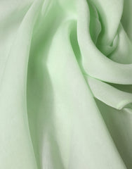 Light Green Silk Sash Wrap Shawl Stole 292cm x 19cm Scarf