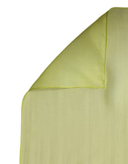 Yellow Green Silk Sash Foulard Stole 270cm x 120cm Scarf