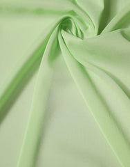 Light Green Silk Neck Wrap Shawl Stole 200cm x 64cm Scarf