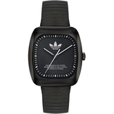 Black Stainless Steel Dress Watch