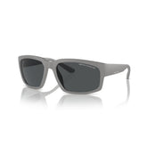Gray Resin Sunglasses