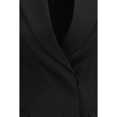 Black Fleece Wool Blazer