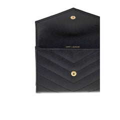 Black Calf Leather Bos Taurus Wallet
