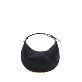 Black Calf Leather Bos Taurus Shoulder Bag