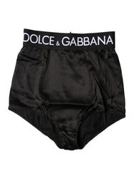Black Logo Girdle High Waist Panty Underwear