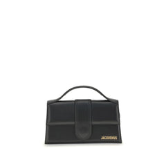 Black Calf Leather Bos Taurus Handbag