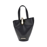 Black Calf Leather Bos Taurus Shoulder Bag