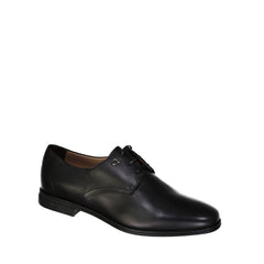 Black Calfskin Oxfords And Derbies